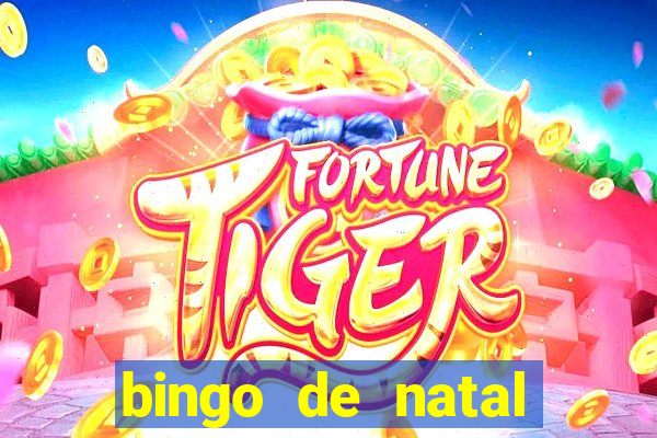 bingo de natal para imprimir gratis